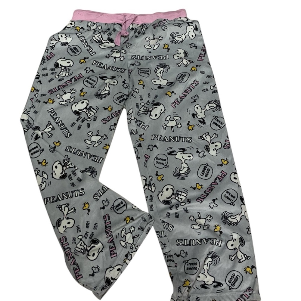 Warm and comfy, SNOOPY, Pajama Bottoms